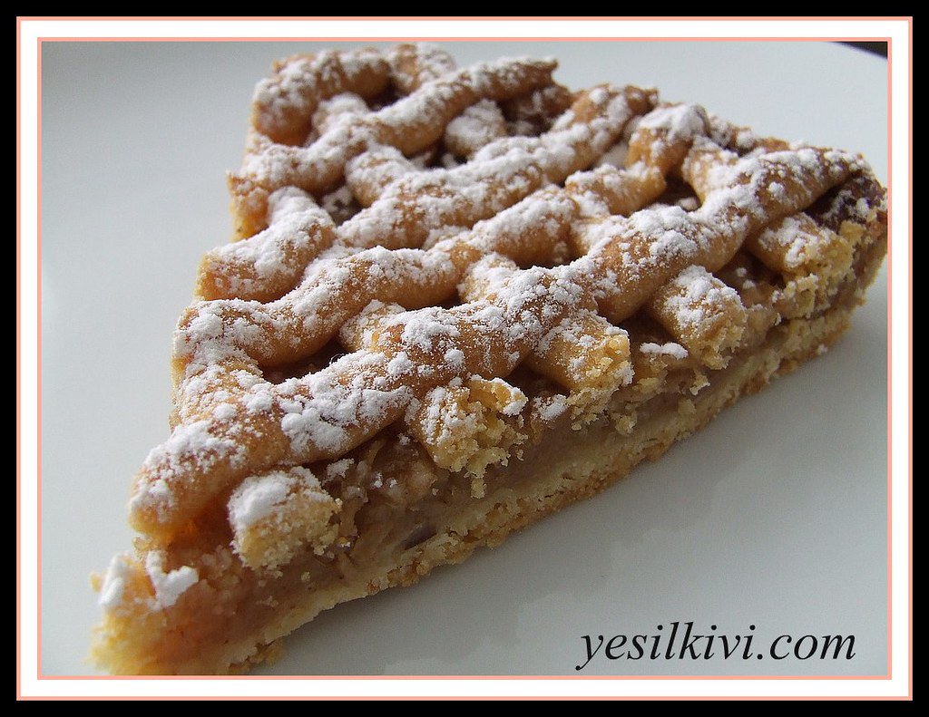 Elmalı Kafesli Tart tarifi