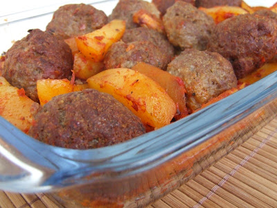 Poşette Köfte Patates-Kevgir