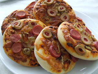 Mini Pizzalar tarifi